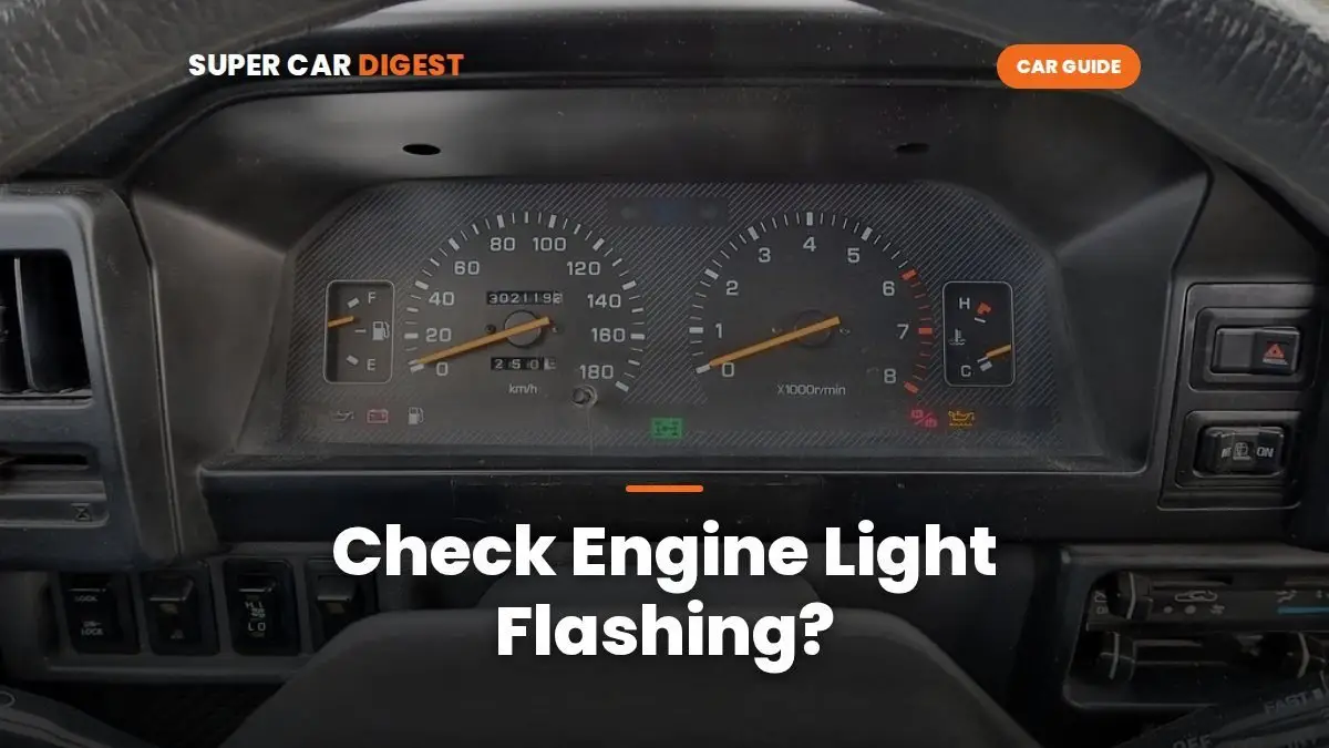 Check Engine Light Flashing? Causes, Costs and What to Do