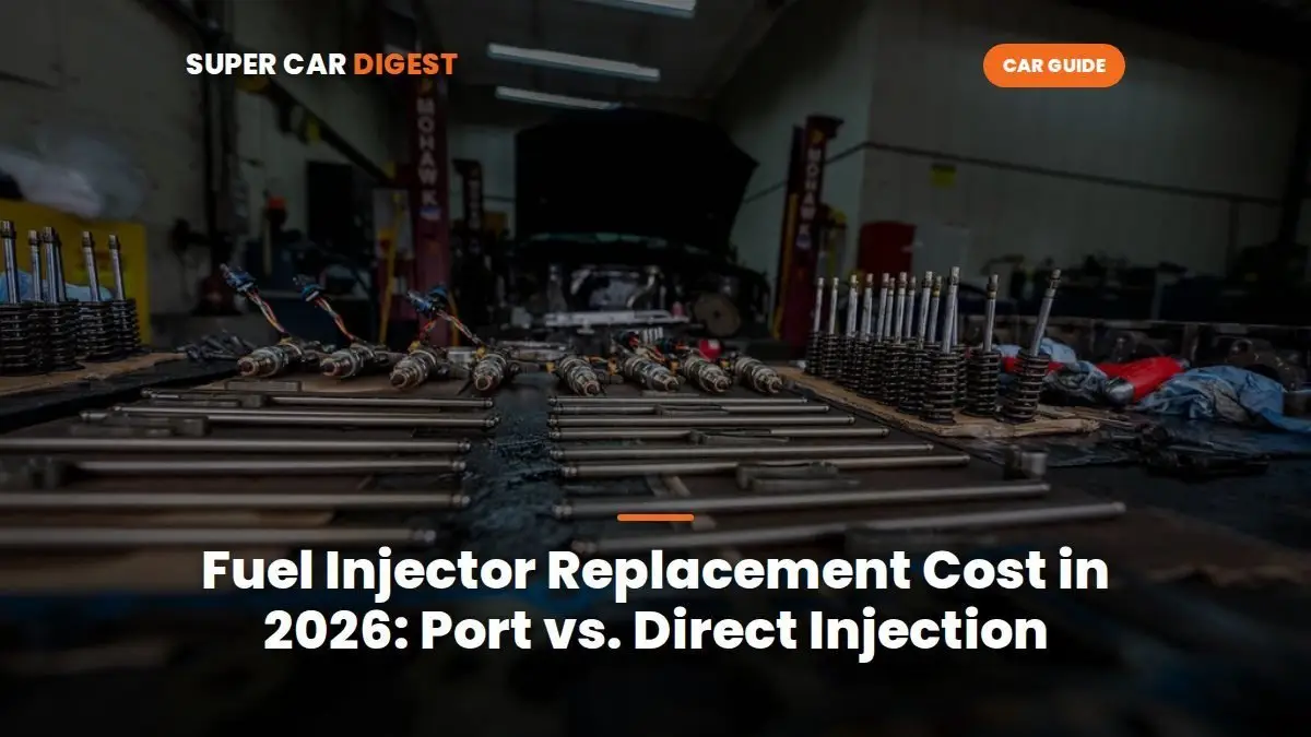 Fuel Injector Replacement Cost in 2026: Port vs. Direct Injection