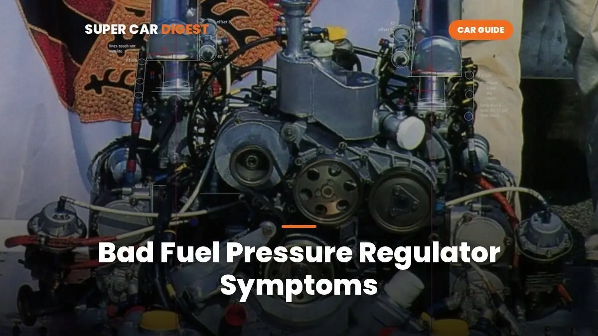 Symptoms of a Bad Fuel Pressure Regulator and Cost