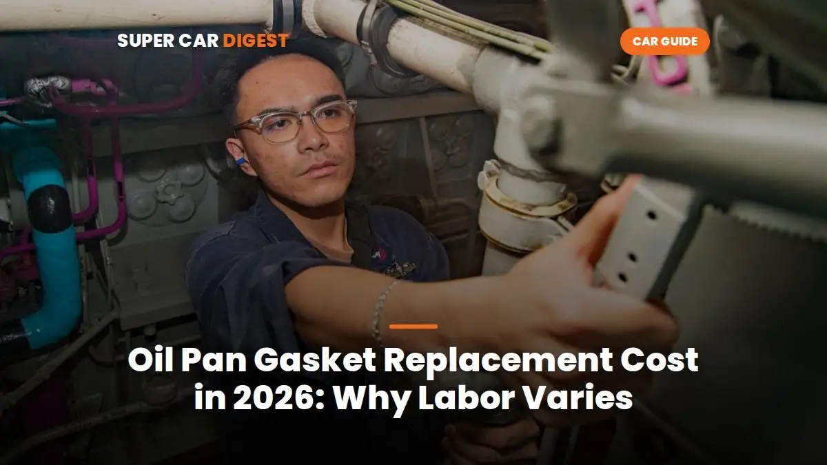 Oil Pan Gasket Replacement Cost in 2026: Why Labor Varies