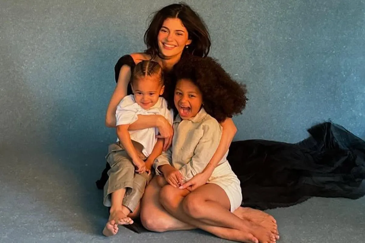 Kylie Jenner Children: Stormi & Aire Webster - Everything to Know in 2026 9 Kylie Jenner Children aol modeling a stylish look with confident expression