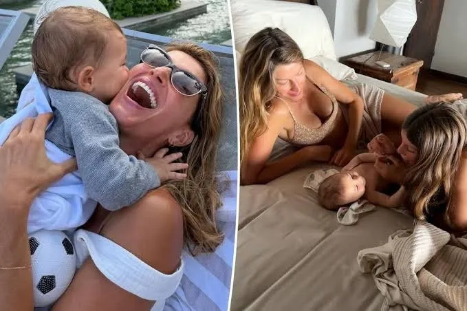 Gisele Bundchen Son Steals the Spotlight in Rare Tahiti Vacation Photos 9 gisele bundchen son tahiti feat