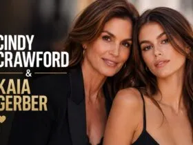 Cindy Crawford and Kaia Gerber Look Alike Mother-Daughter Duo Were Twins 22 Cindy Crawford and Kaia Gerber look alike in matching outfits