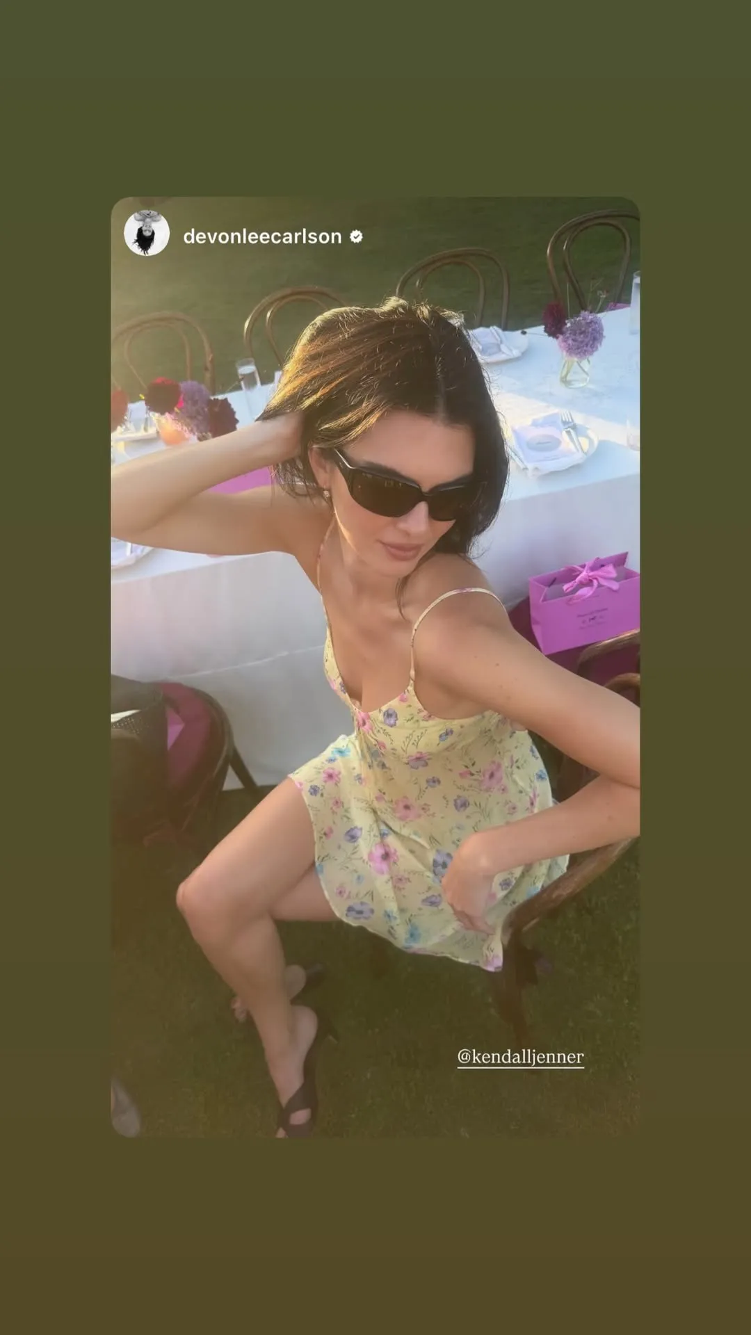 Kendall Jenner Butter Yellow Mini Dress Sets Summer Fashion Trend in 2026 12 kendall inline 1