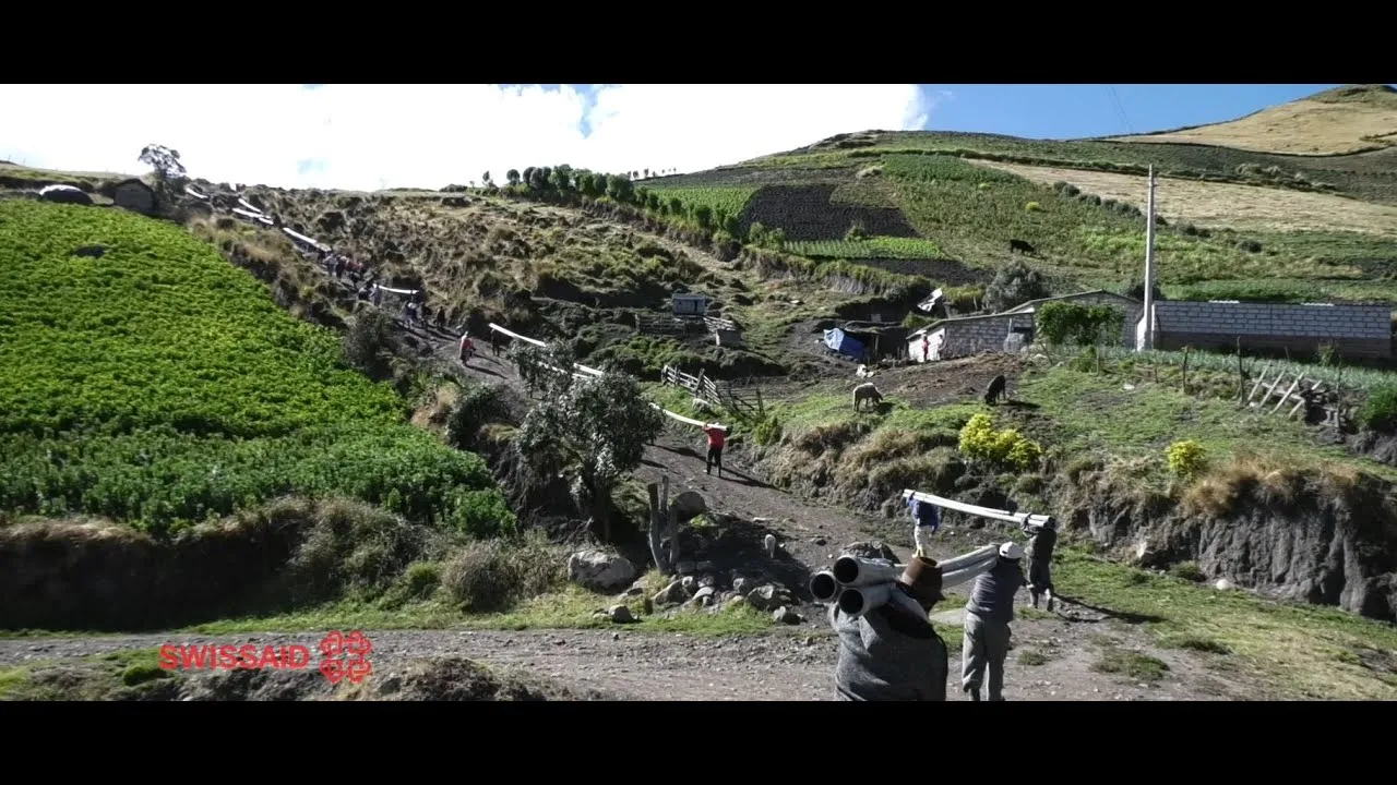 Construcción Participativa Sistema de Agua de Riego Rumichaca
