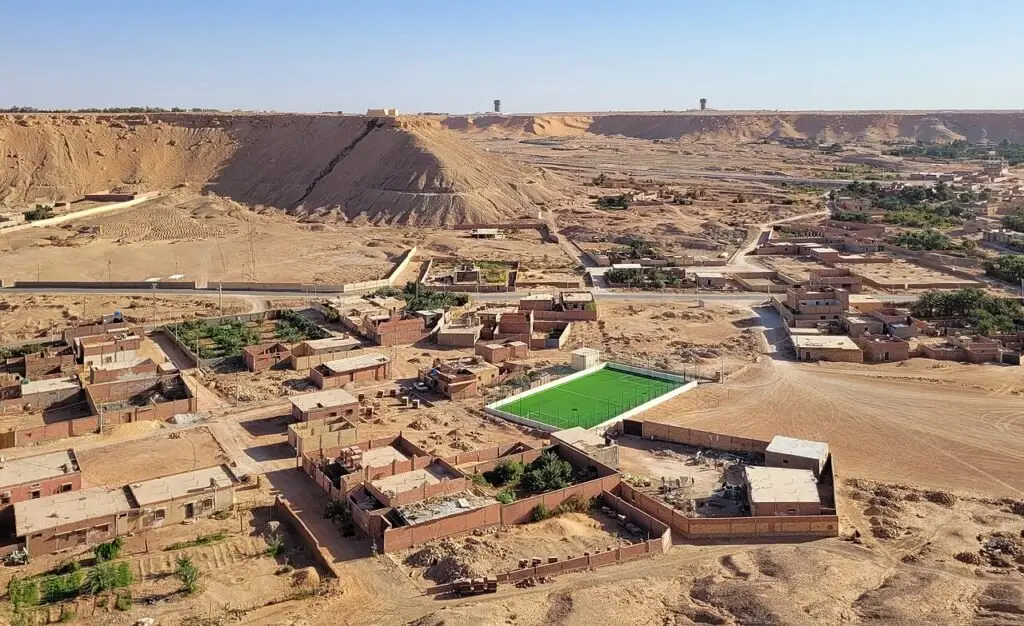 واحة المنيعة في الجزائر