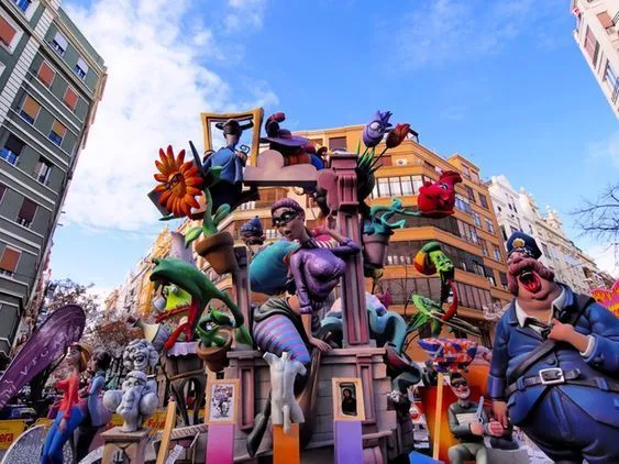 Las Fallas Valencia, Spain