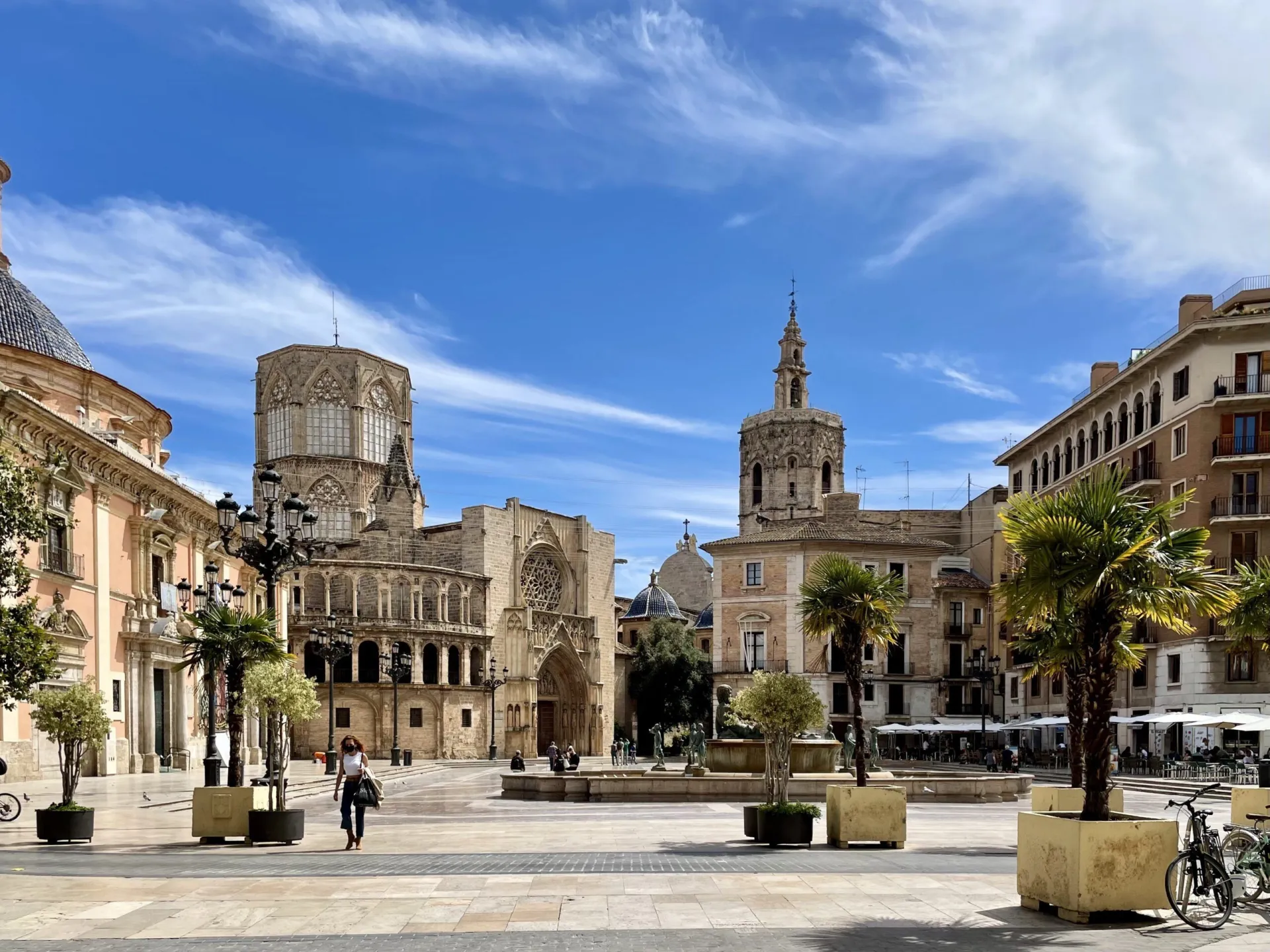 The old town of Valencia Spain