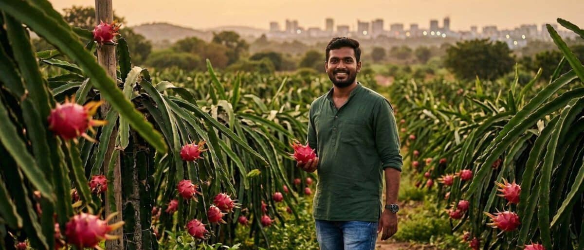 अंशुल मिश्रा: IT की नौकरी छोड़ ड्रैगन फ्रूट का राजा बना यह इंजीनियर