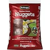 NuScape Rubber Mulch Nuggets For Landscaping