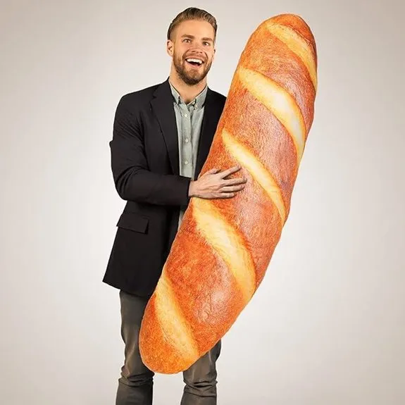 Yookeer 47.24 3D Bread Pillow Cushion