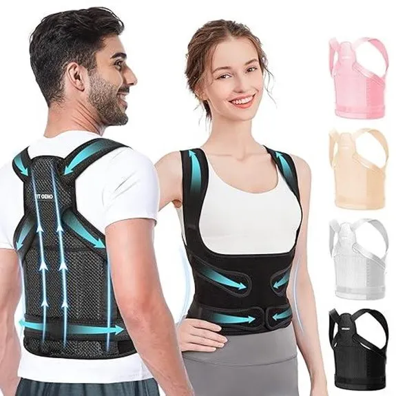 Fit Geno Posture Corrector for Women & Men (XL)