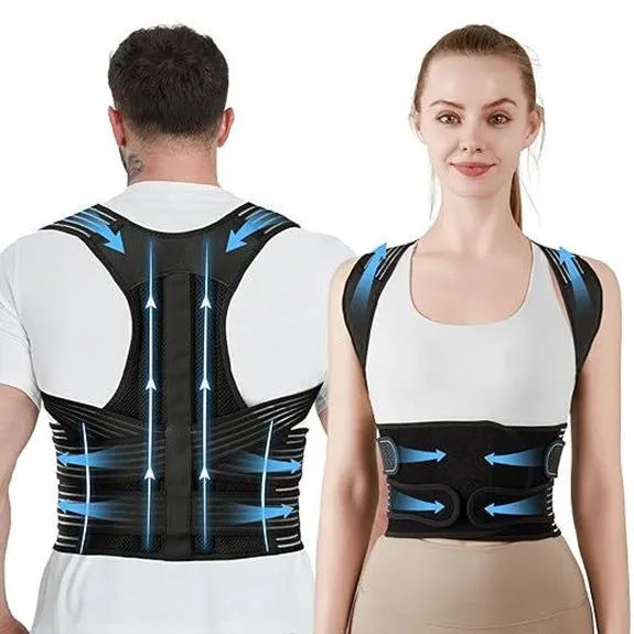 Posture Corrector for Back Support and Pain Relief