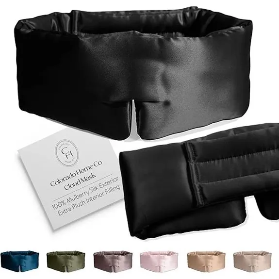 Adjustable Silk Sleep Mask for Deep Sleep