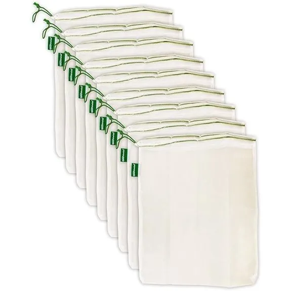 Earthwise Reusable Mesh Produce Bags (9-Pack)