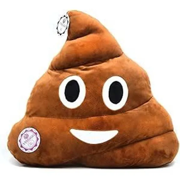 YINGGG 32cm Poop Plush Pillow Cushion Toy