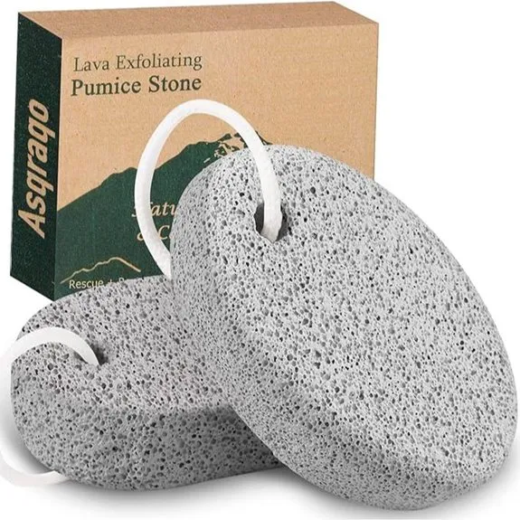 pumice stones for exfoliation
