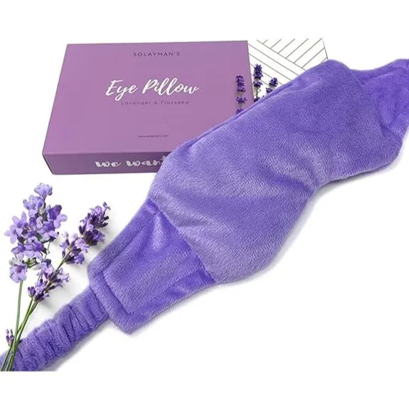 Weighted Lavender Eye Mask for Sleep and Relaxation