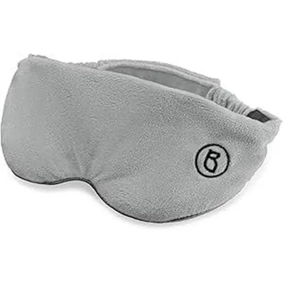 Weighted Sleep Mask for Sleep—Blackout Gray 0.8lb