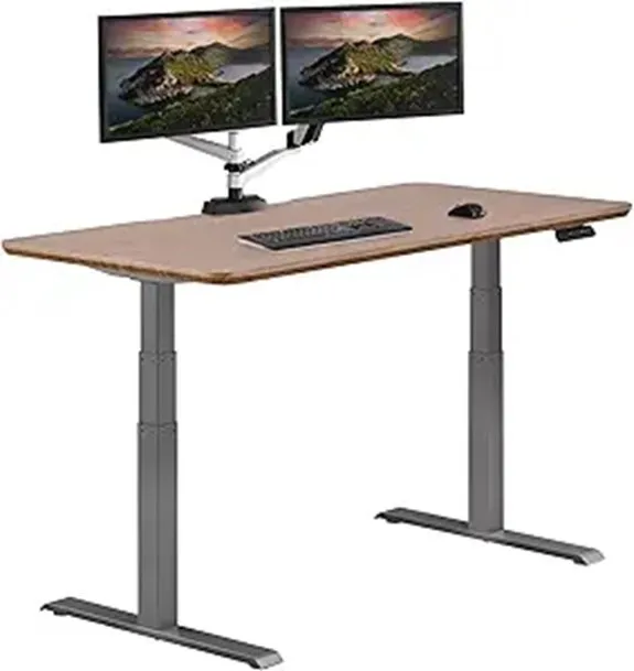 VARI Electric Standing Desk with Adjustable Height and Memory Presets