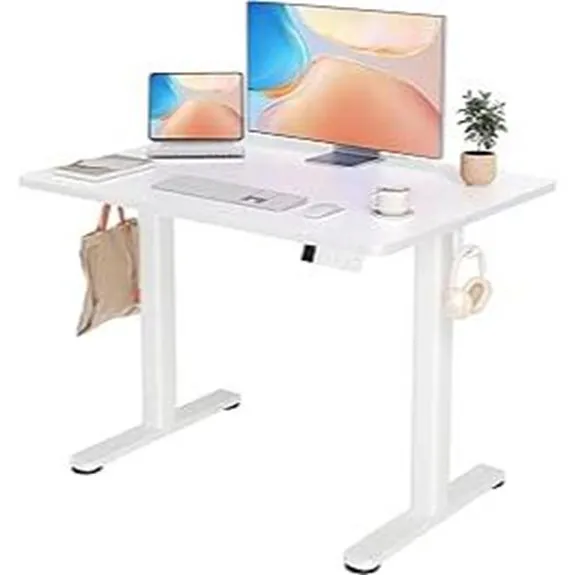 YDN Electric Standing Desk with Cable Management