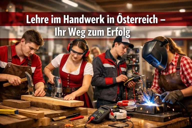 Lehre im Handwerk in Österreich
