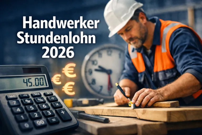 handwerker stundenlohn