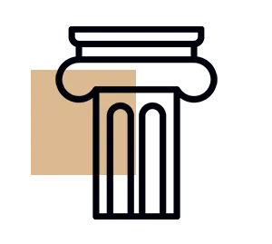 ਸਾਡੀਆਂ ਸੇਵਾਵਾਂਪ ਜਿਓਮੈਟà©à¨°à¨¿à¨• ਡਿਜ਼ਾਈਨ¾à¨‰à¨£à¨¾ Abstract geometric design featuring overlapping black and beige rectangles and circles, creating a minimalist, modern composition.