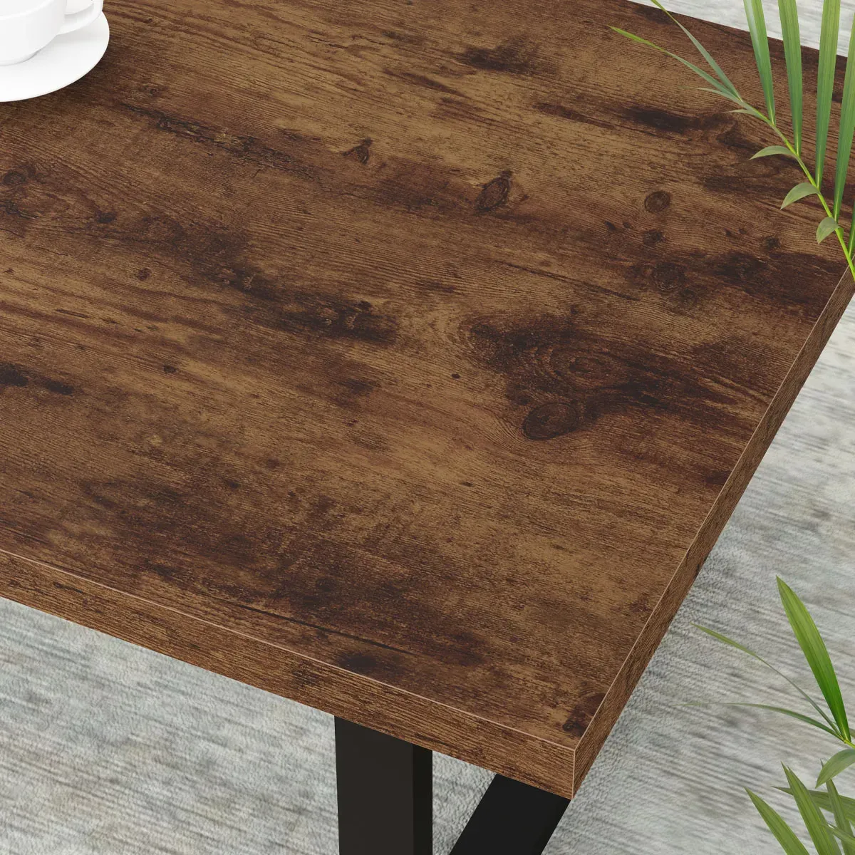 Industrielt sofabord, Rustik brun, 47 Inch_02