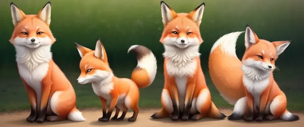 Foxes And Cubs