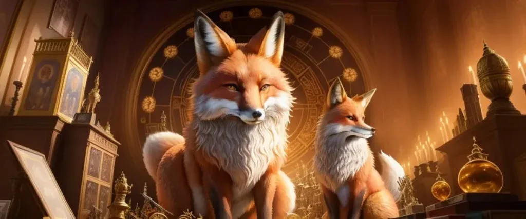Foxes And Movie Set