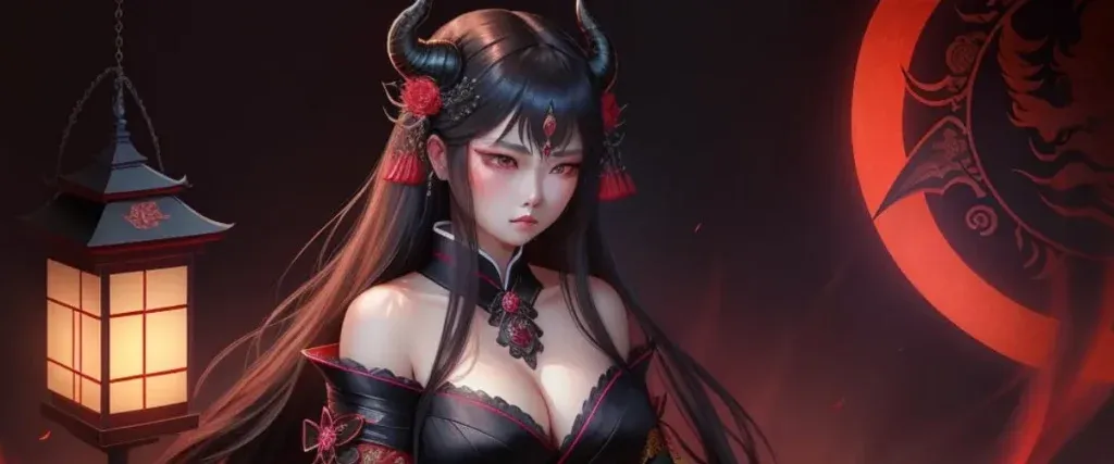 Japanese Female Demon