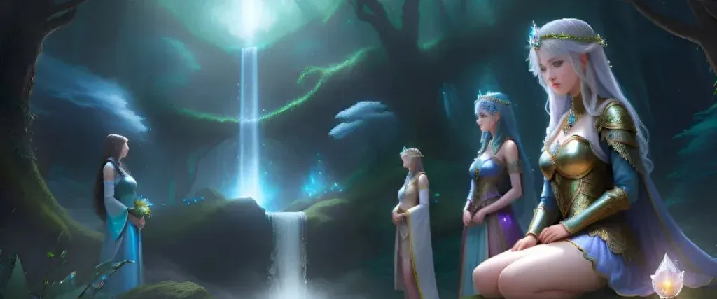 Women In A Forest