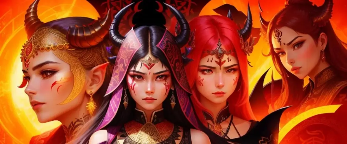 320+ Powerful Female Demon Names From Around The World