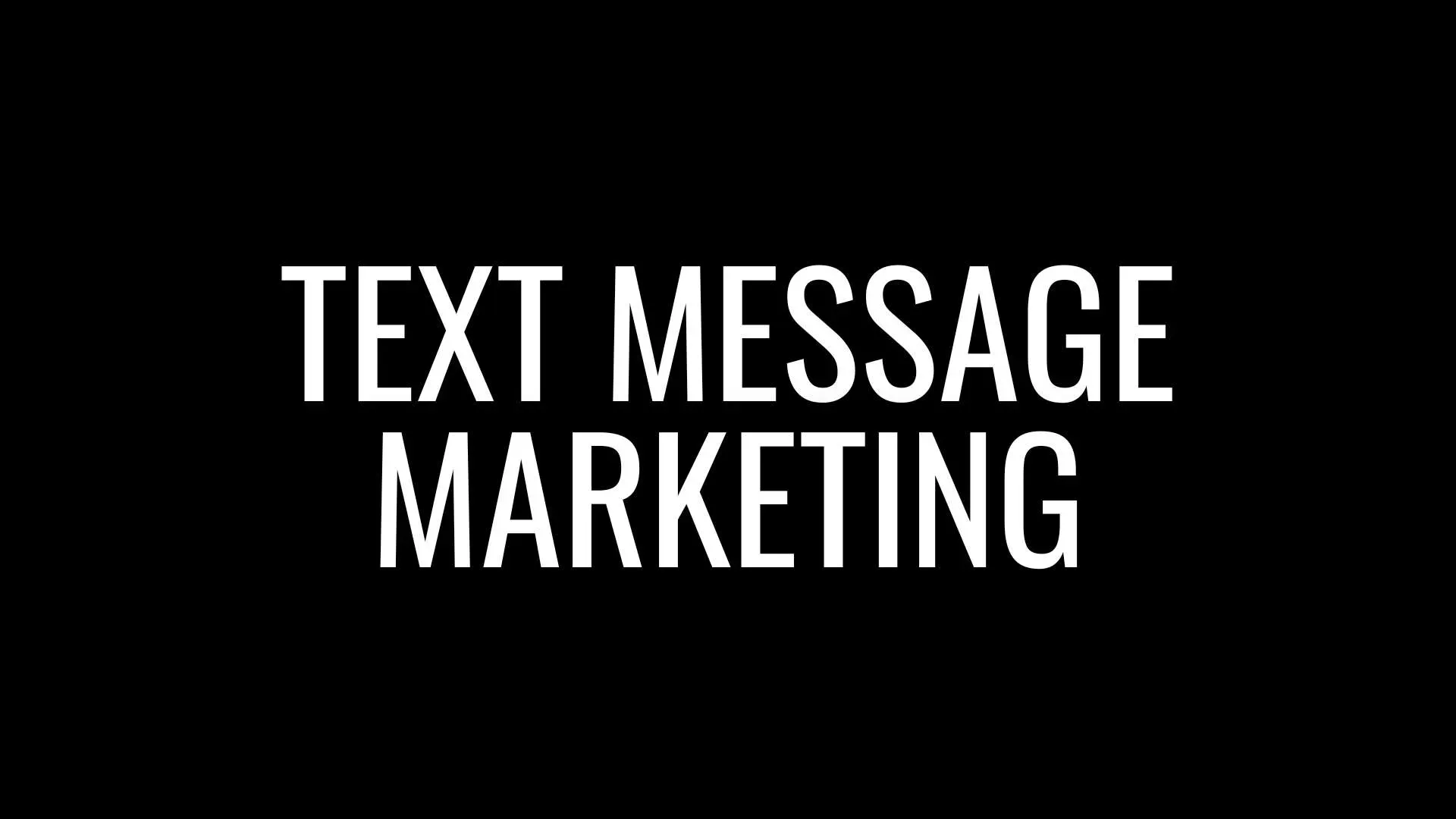 Tridigiam Text Message Marketing Service Card Black Tridigiam Text Message Marketing Service Card Black