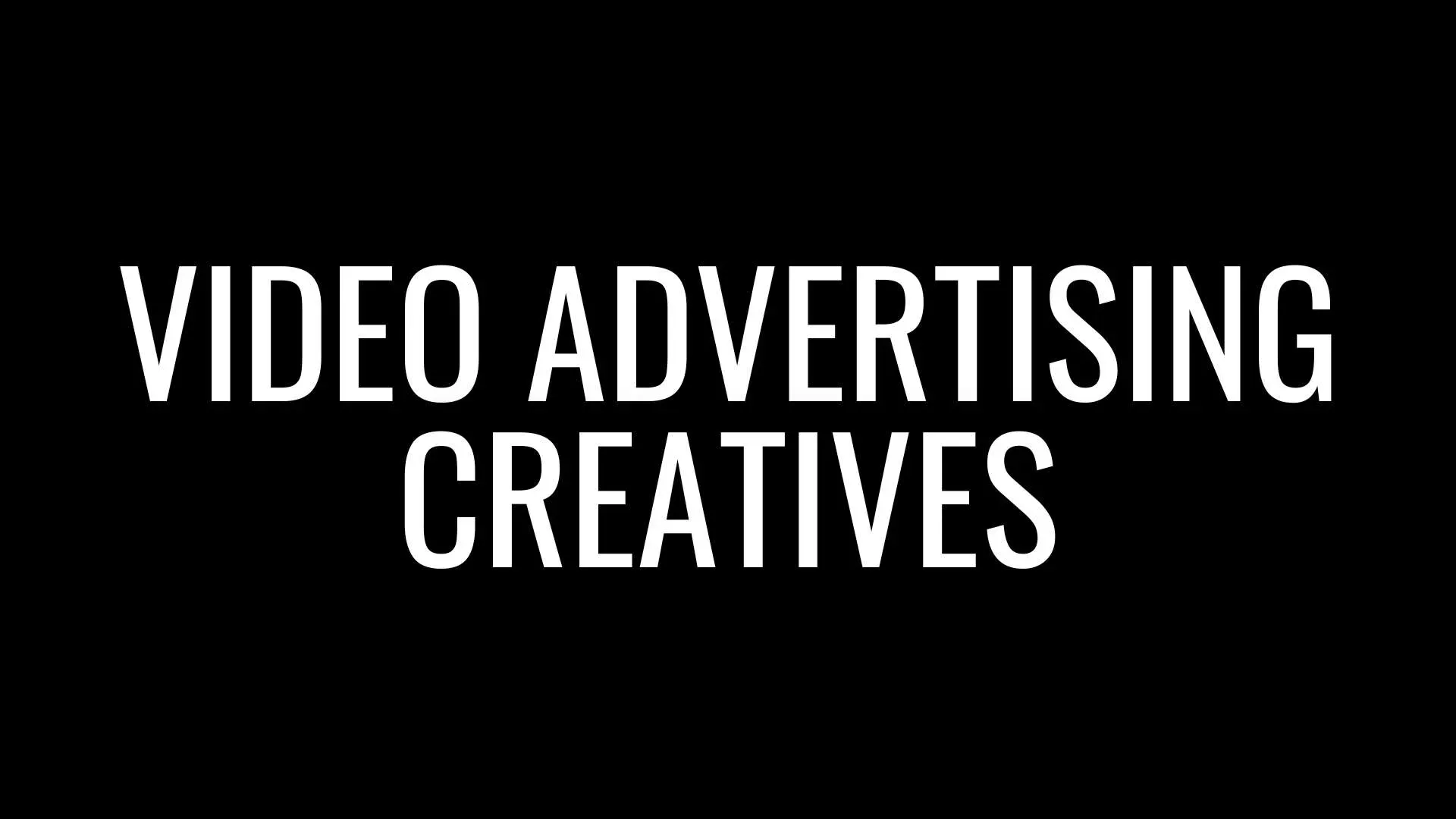 Tridigiam Video Advertising Creatives Service Card Black Tridigiam Video Advertising Creatives Service Card Black