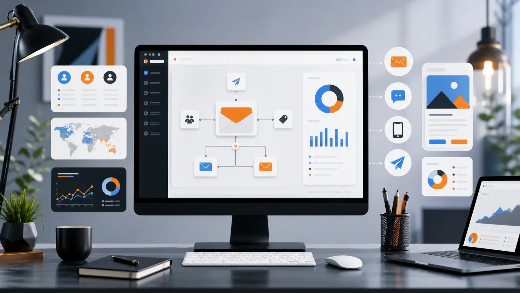email-marketing-tools-agencies-2026-featured-1 Email marketing automation dashboard with segmentation analytics and campaign workflow modules
