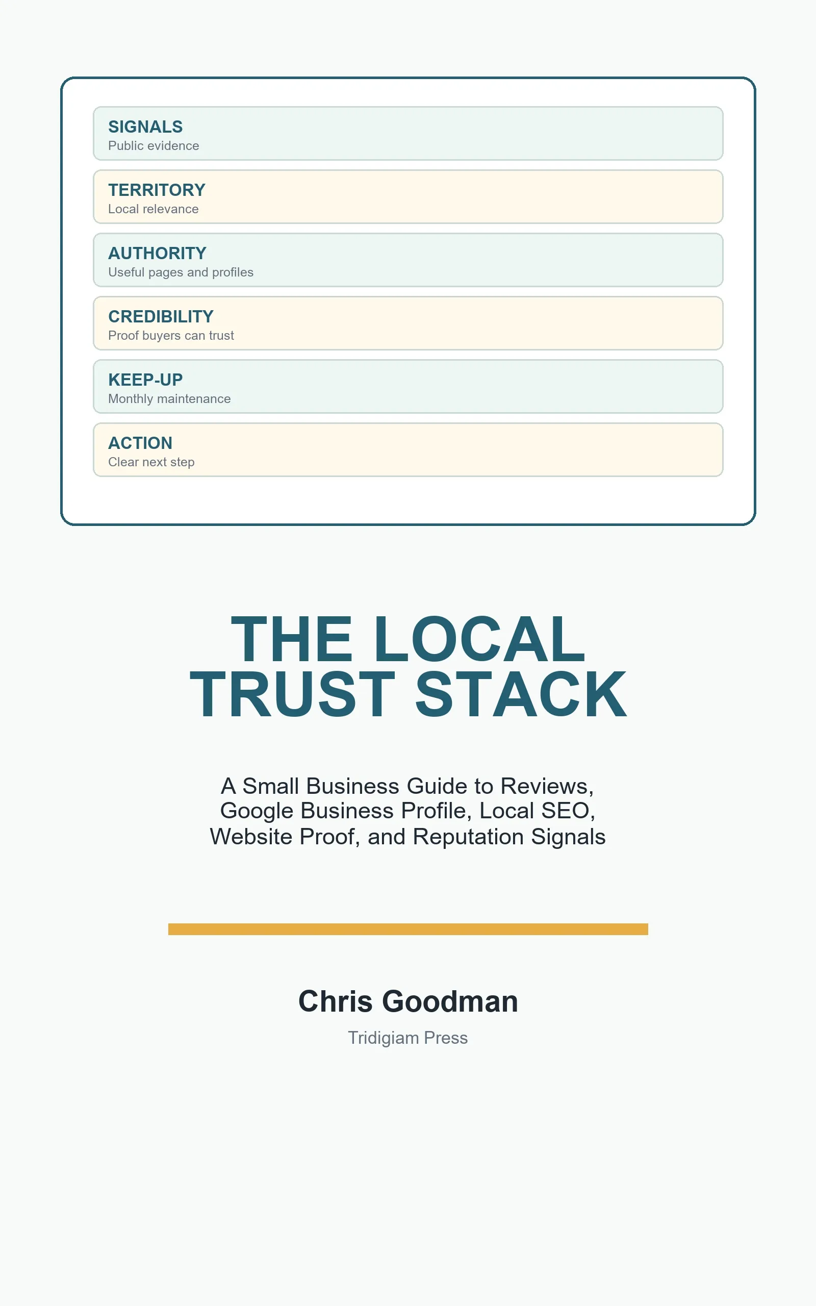 The Local Trust Stack book cover by Chris Goodman