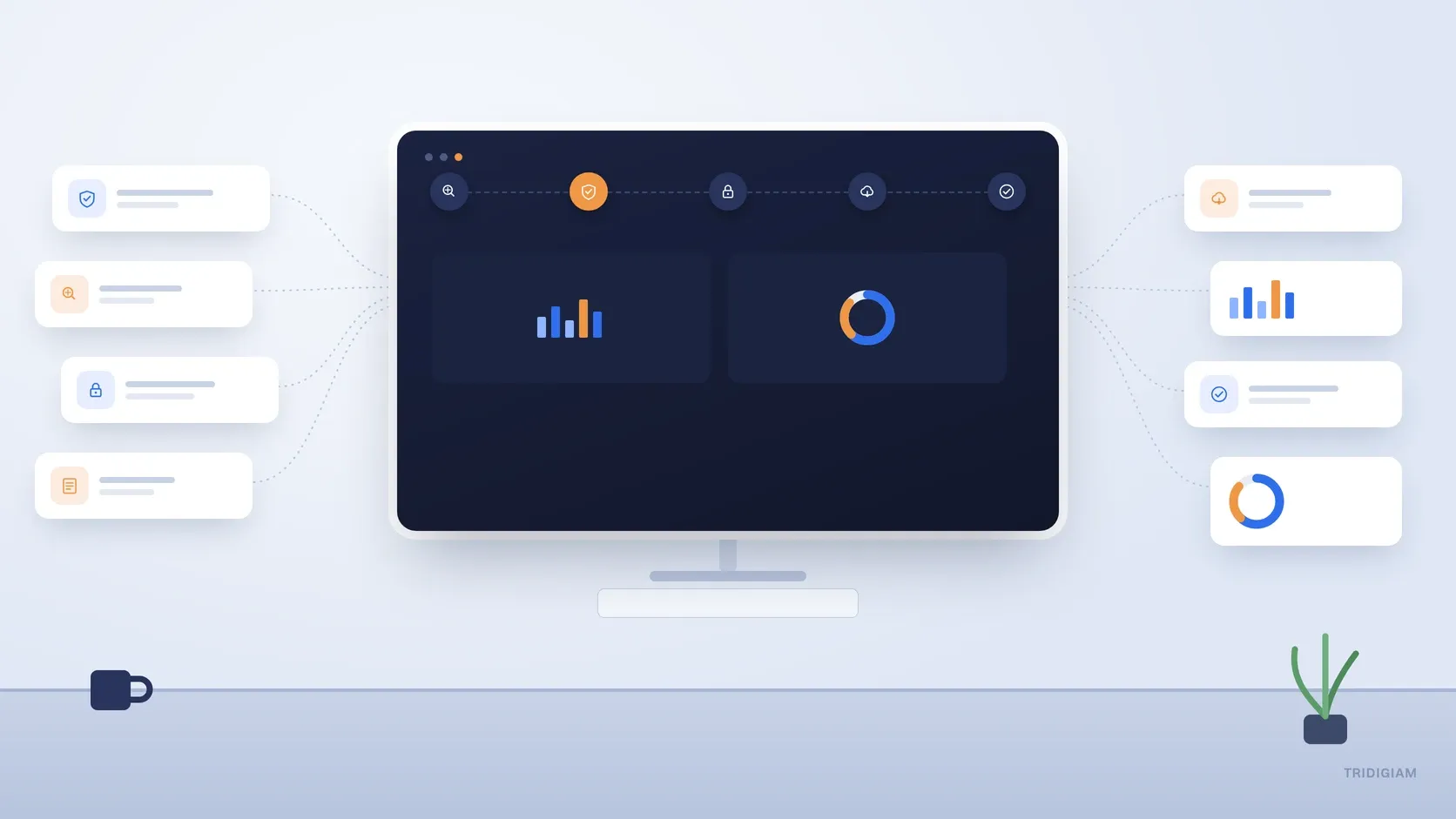 Best WordPress Security and Backup Plugins for Agencies in 2026 WordPress security dashboard with malware scanning, firewall shield, backup and restore, and activity log modules