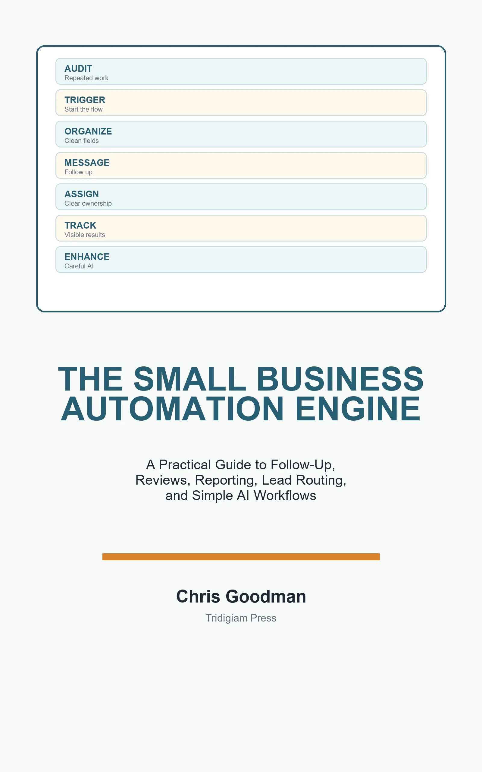 The Small Business Automation Engine book cover by Chris Goodman