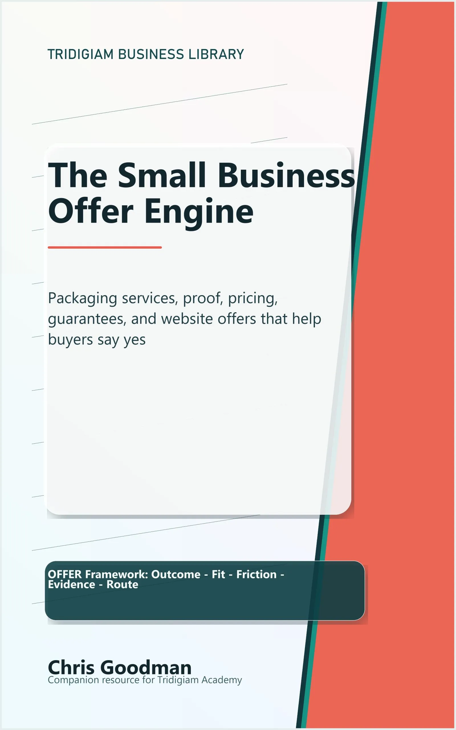 The Small Business Offer Engine book cover by Chris Goodman