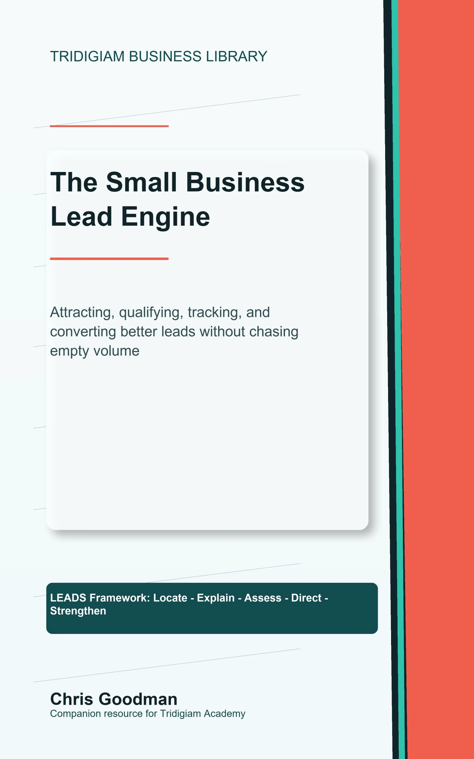 The Small Business Lead Engine book cover by Chris Goodman