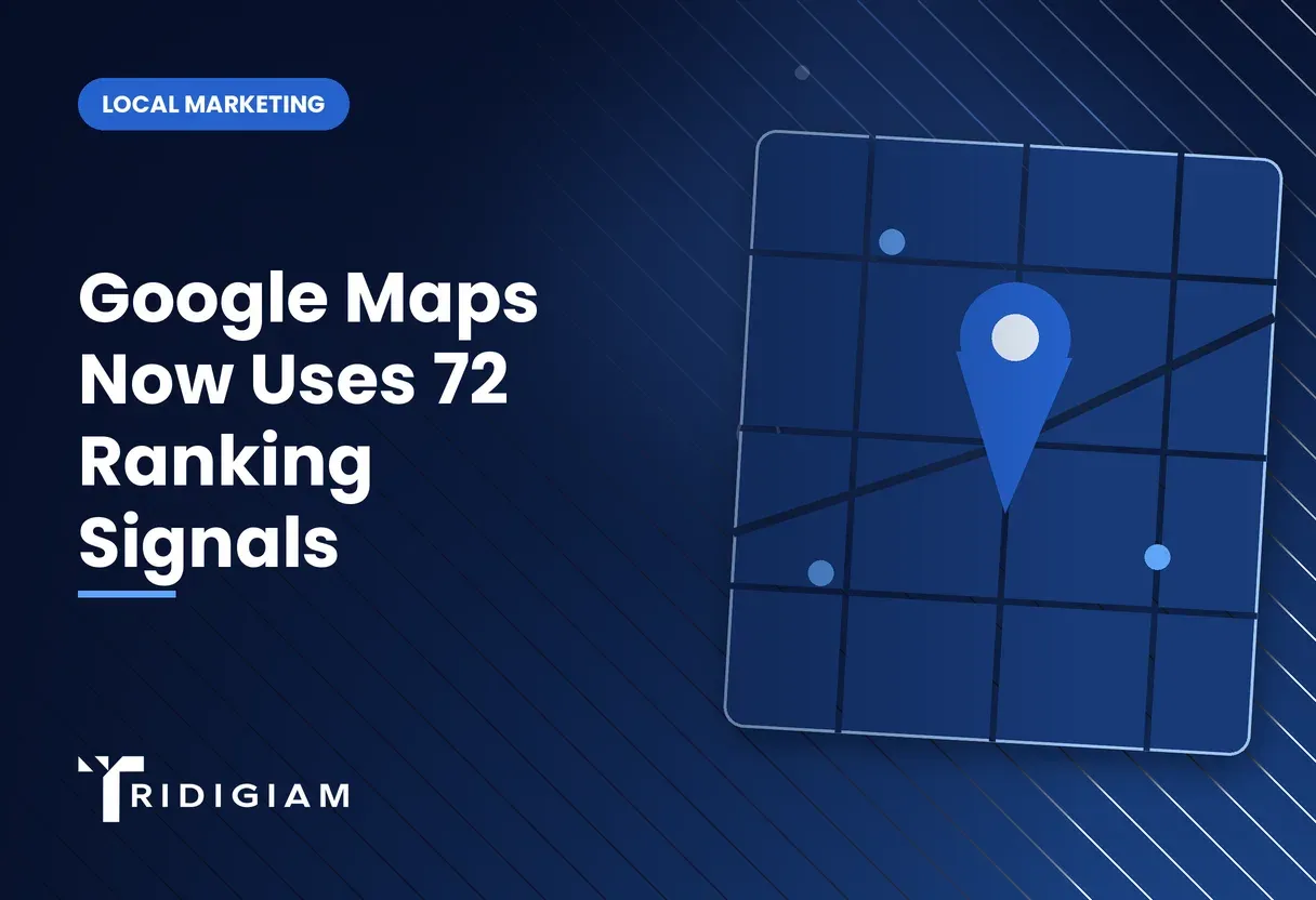 Local map with a location pin for Google Maps Now Uses 72 Ranking Signals