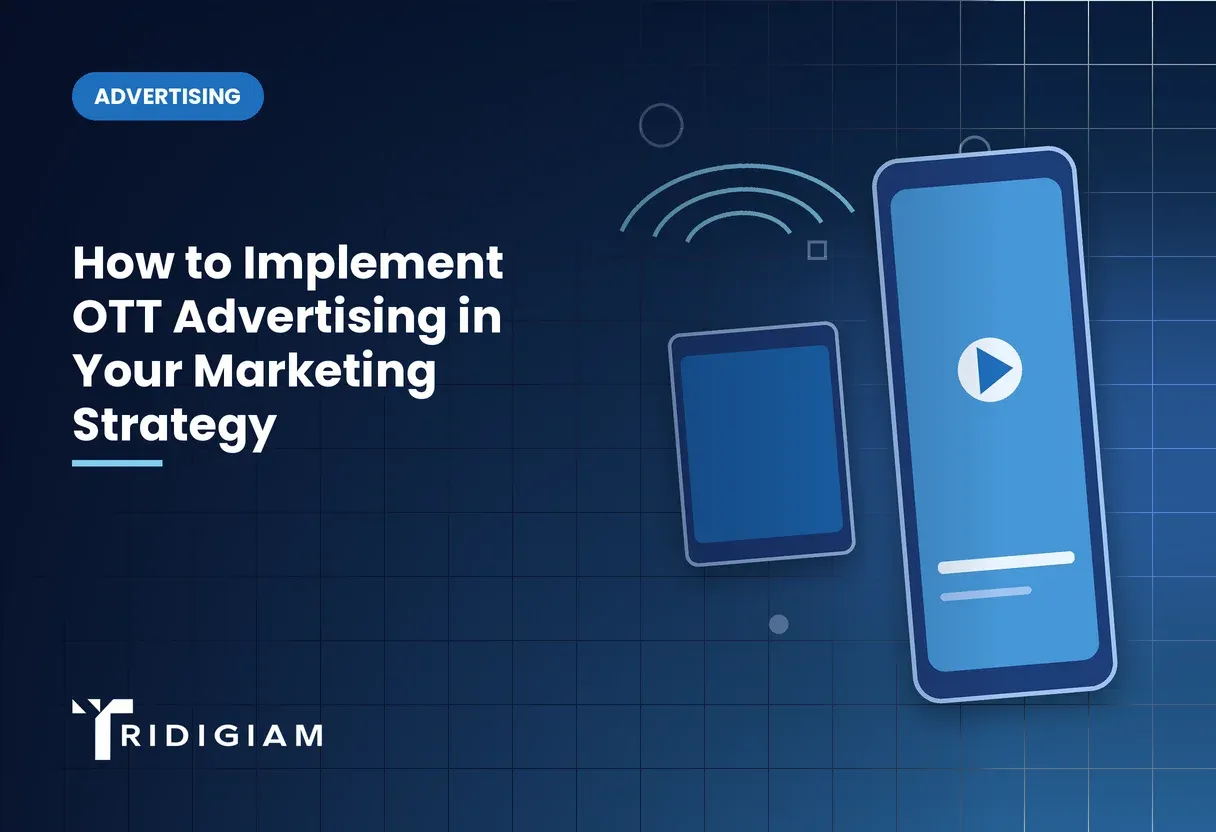 How to Implement OTT Advertising in Your Marketing Strategy Streaming TV and phone with play buttons for How to Implement OTT Advertising in Your Marketing Strategy