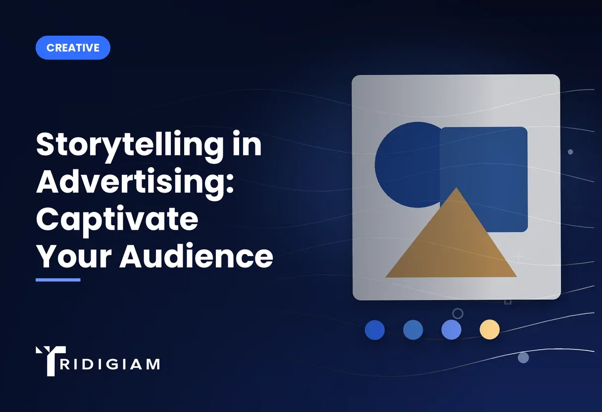 Storytelling in Advertising: Captivate Your Audience Overlapping shapes on a design canvas for Storytelling in Advertising: Captivate Your Audience