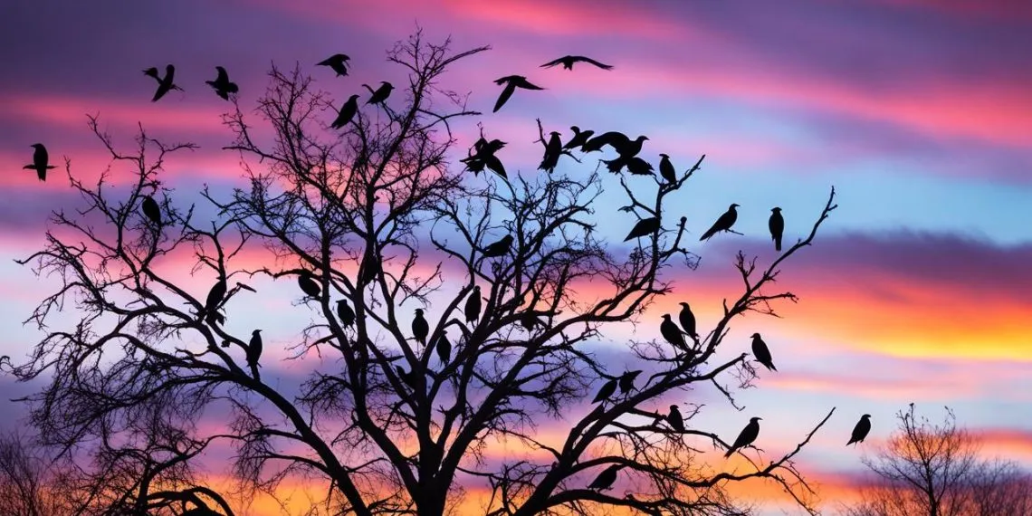 les oiseaux noirs