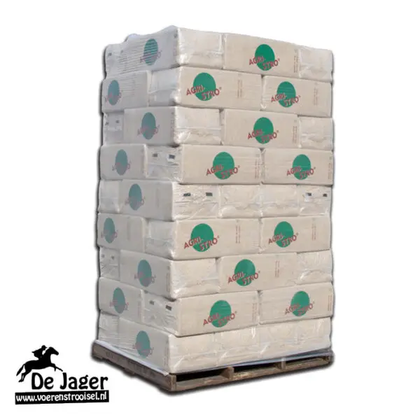 Agristro gehakseld tarwestro 20 kg – pallet 36 balen