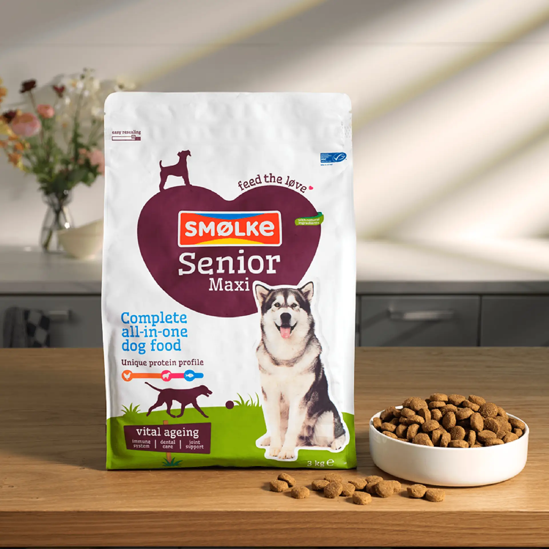 Smolke Senior Maxi 12 kg - Afbeelding 2