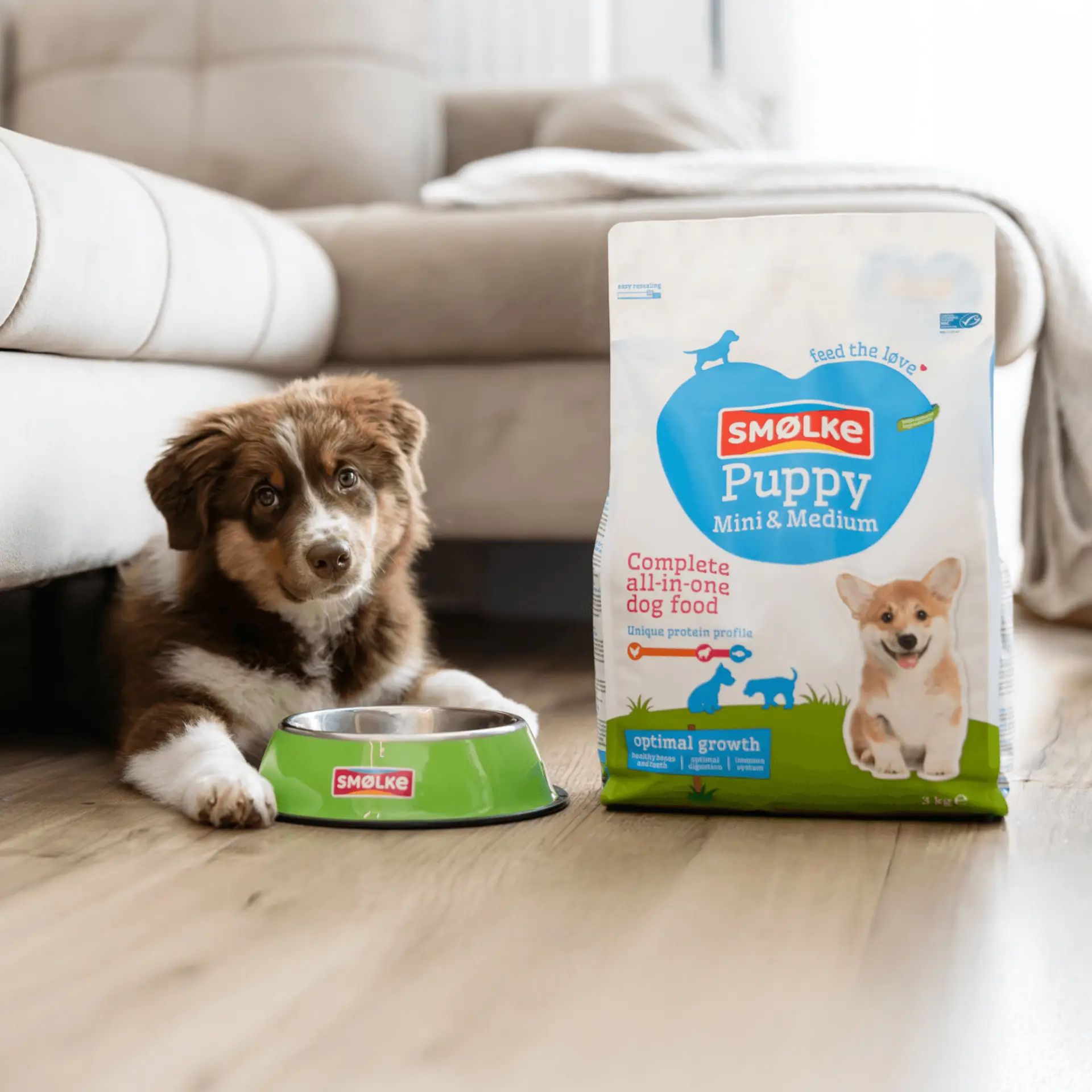 Smolke Puppy Mini & Medium 3 kg - Afbeelding 6