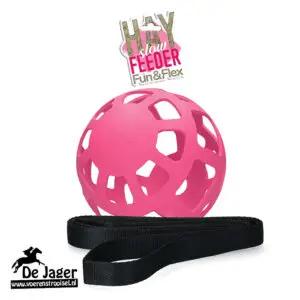 Fun & Flex Hay slowfeeder bal Roze